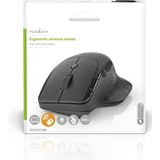 Nedis - MSWS510BK - Draadloze Muis - Zwart - Instelbare Dpi - 6 Knoppen