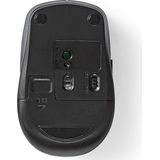 Nedis - MSWS110BK - Draadloze Muis - Zwart - Optisch - 6 Knoppen