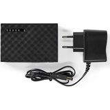 Nedis - Gigabit Ethernet Switch - Zwart - 5 Poorten - CAT6