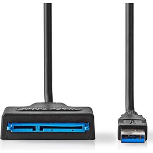 Nedis - USB-A naar SATA Adapter - Zwart - 0,30 Meter