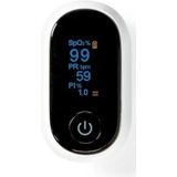 Nedis - BTHOX10WT - Smartlife Pulse Oximeter - Wit - Bluetooth - Oled-scherm
