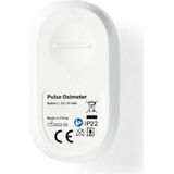 Nedis - BTHOX10WT - Smartlife Pulse Oximeter - Wit - Bluetooth - Oled-scherm