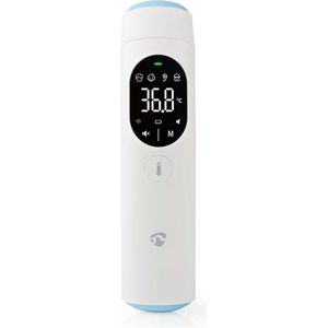 Nedis - BTHTIR10WT - Infrarood Thermometer - Wit - Led-scherm