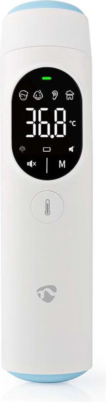Nedis - BTHTIR10WT - Infrarood Thermometer - Wit - Led-scherm