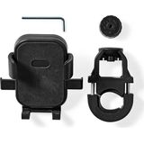 Nedis - Smartphone Houder - Draaibaar - Klembevestiging - Zwart