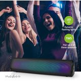 Nedis - RGB Bluetooth-Luidspreker - Draadloos - Lichtgewicht - 18W