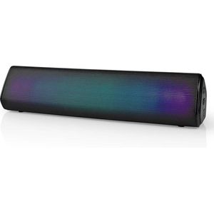 Nedis Bluetooth-speaker 6 uur batterijduur 18W stereo zwart