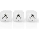 SmartLife Slimme Stekker - Wi-Fi - Energiemeter - 3680 W - Type F (CEE 7/7) - 0 - 55 °C