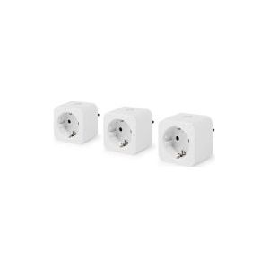 SmartLife Slimme Stekker - Wi-Fi - Energiemeter - 3680 W - Type F (CEE 7/7) - 0 - 55 °C