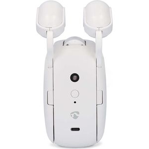 Nedis SmartLife Gordijnrobot - Roede - Gordijnen - Batterij Gevoed / USB Gevoed - 4000 mAh - Bluetooth - Wit