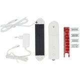 Nedis - SmartLife Gordijnrobot - Solar Powered - Bluetooth - Wit