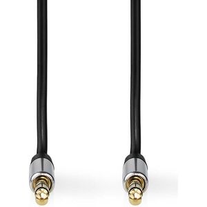 2.5 mm jack kabel | Nedis | 1 meter (Verguld, Stereo)