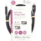 Apple - Lightning Kabel - USB 2.0 - 1.00 m - Vernikkeld