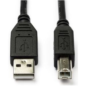 USB A naar USB B kabel | 0.5 meter | USB 2.0 (100% koper)