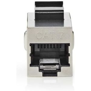 Nedis Netwerkkoppeling - CAT6a / CAT7 - Afgeschermd - RJ45 Female - RJ45 Female - Recht - Metaal - Doos
