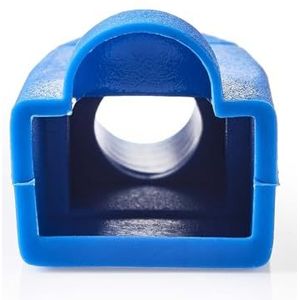 Nedis RJ45 netwerkplug huls | kabel tot 6mm | 10 stuks | blauw