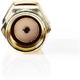 Nedis - RP-SMA naar SMA Adapter - Goud - 50 Ohm - 2 Stuks