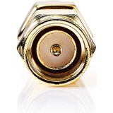 Nedis - RP-SMA naar SMA Adapter - Goud - 50 Ohm - 2 Stuks