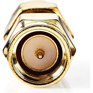 Nedis - SMA Koppelstuk - Goud - 50 Ohm - 2 Stuks