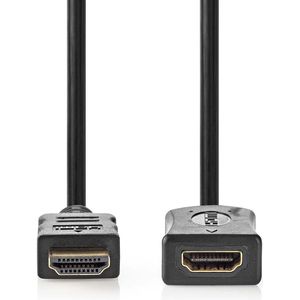 HDMI 1.4 Verlengkabel - 4K 30Hz - 1 meter - Zwart