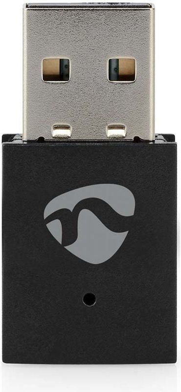 Nedis - Netwerkdongle - Wi-Fi N300 - Zwart - USB2.0 - 300 Mbps