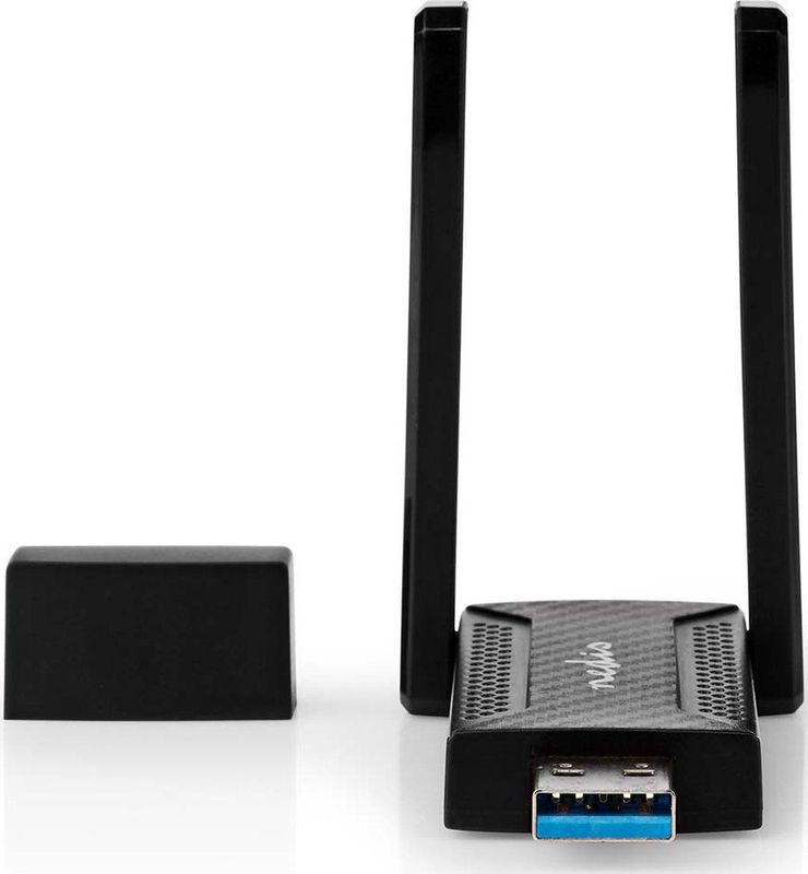 Nedis - USB-A - WLAN / Wi-Fi Dongle - Dual Band AC1200 - 1200 Mbps