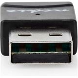 Nedis - Netwerkdongle - Wi-Fi - Zwart - USB 2.0 - AC600