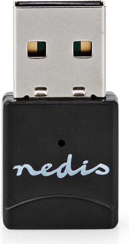 Nedis - Netwerkdongle - Wi-Fi - Zwart - USB 2.0 - AC600