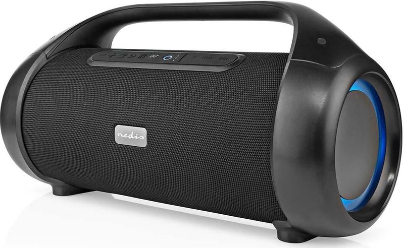 Nedis - SPBB340BK - Bluetooth Party Boombox - Zwart - 120 W - RGB Verlichting