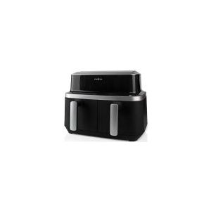 Heteluchtfriteuse - 2 x 4.2 l - Dubbele Airfryer - Tijdschakelaar: 60 min - 10 vooraf ingestelde programma's - Digitaal