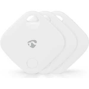 Nedis Smart Keyfinder | Bluetooth 5.1 | Wit | 3 stuks
