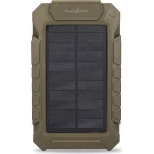 Nedis - Zonnepaneel - 5/6/12 V DC - 0.5/1.0 A - DC Jack