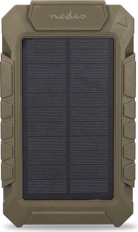 Nedis - Zonnepaneel - 5/6/12 V DC - 0.5/1.0 A - DC Jack