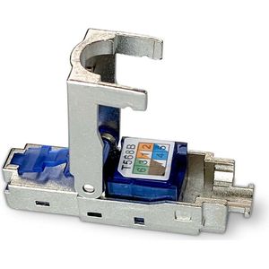 Nedis RJ45-Connector | Male | CAT6 / CAT6a | Recht | Verguld | 2 Stuks | Metaal | Metaal | Doos - CCGB89410ME