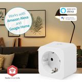 SmartLife - Slimme Stekker - Zigbee 3.0 - Energiemeter - 3680 W - Hybrid
