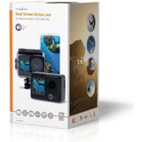 Nedis - ACAM71BK - Action Cam - Zwart - HD-5K Resolutie