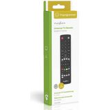 Nedis - Universele Afstandsbediening - Infrarood - Zwart - Voor 4 Apparaten