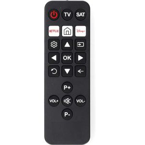 Nedis - Eenvoudige Universele Afstandsbediening - Voorgeprogrammeerd - Geschikt voor 2 Apparaten