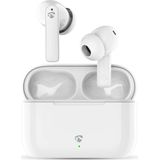 Nedis - HPBT2425WT - In-ear Draadloos - Wit - Geavanceerde Noise Cancelling