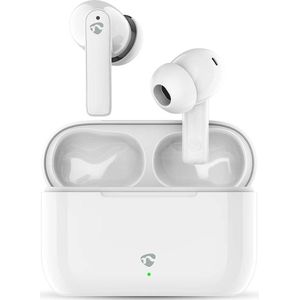 Nedis - HPBT2425WT - In-ear Draadloos - Wit - Geavanceerde Noise Cancelling