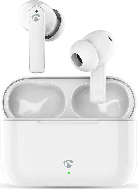 Nedis - HPBT2425WT - In-ear Draadloos - Wit - Geavanceerde Noise Cancelling