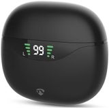 Nedis - Bluetooth In-Ear Koptelefoon - Zwart - ANC - True Wireless