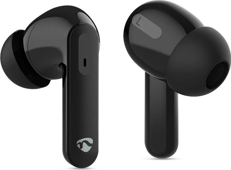 Nedis - Bluetooth In-Ear Koptelefoon - Zwart - ANC - True Wireless