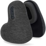 Nedis - Bluetooth Over-Ear Hoofdtelefoon - Zwart - Microfoon - Reiskussendesign