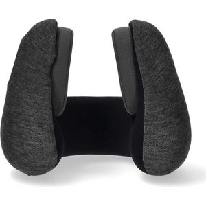 Nedis - Bluetooth Over-Ear Hoofdtelefoon - Zwart - Microfoon - Reiskussendesign