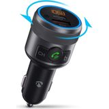 Nedis - Bluetooth FM-zender - Amber - USB-Oplaadpoorten - Bluetooth 5.3