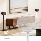 Nedis - Luidsprekerhouder - Wit - ABS/Metaal - Compatibel met Sonos Era300