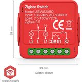 Nedis SmartLife Modules - Zigbee 3.0 - 2x100 W - Kroonsteen - App beschikbaar voor: Android / IOS
