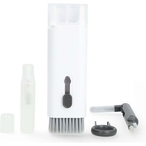 Nedis - Schermreiniger Spray - 5 ml - Inclusief Wisser en Toetsenbordborstel