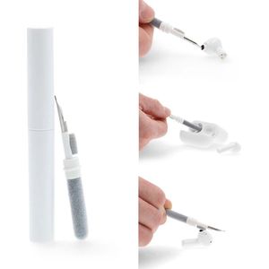Nedis - 3-in-1 Headphone Pro Cleaning Pen - Reinigingsset - Zwart